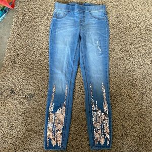 Justice Mid Rise Jeggings